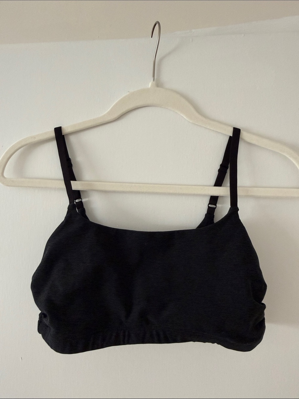 Beyond Yoga Sports Bra with rouche sides